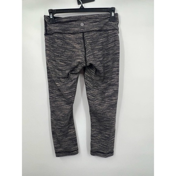 Lululemon‎ Wunder Under Crop Leggings Size 6 - Picture 3 of 5